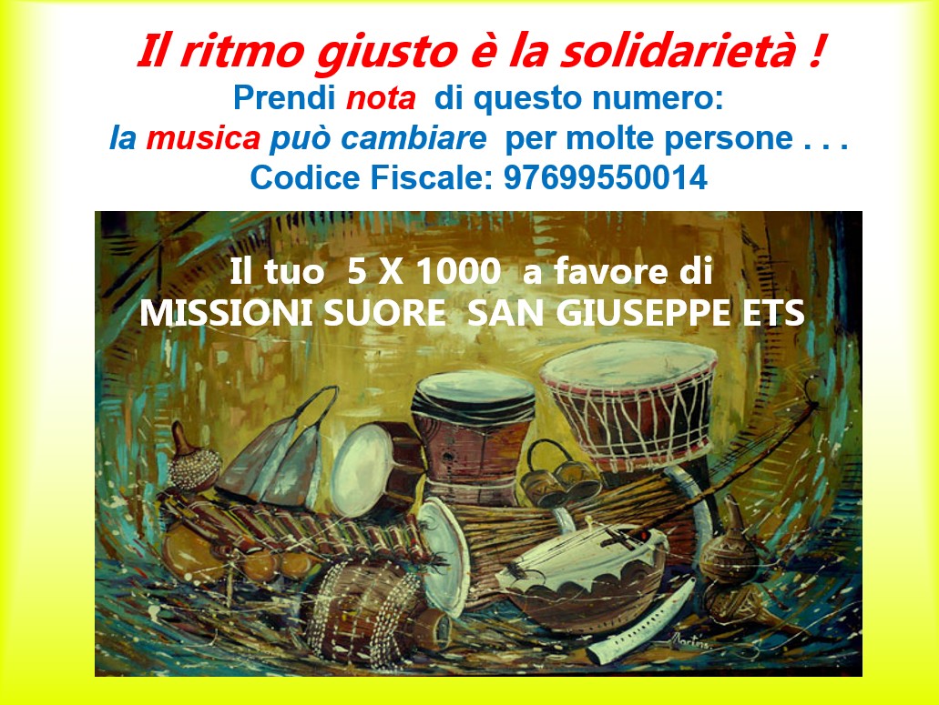 5x1000 per le Missioni SSG
